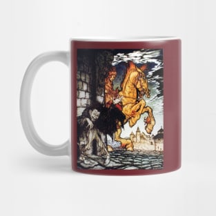 Metzengerstein - Arthur Rackham for Edgar Allan Poe Mug